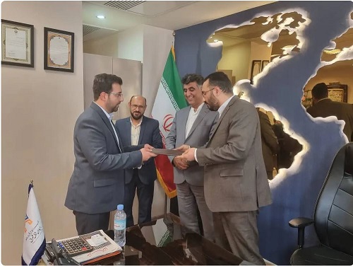 معارفه مسئول جدید حراست شرکت همیاران شمال شرق