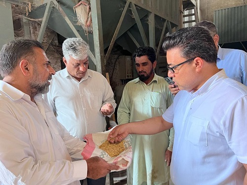 بازدید مدیرعامل سازمان همیاری از یکی از بزرگترین کارخانه های شالیکوبی پاکستان