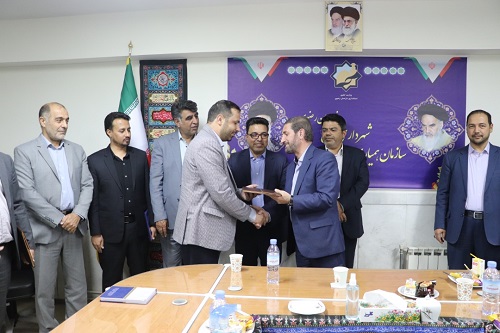 جلسه تکریم و معارفه معاون بازرگانی سازمان همیاری برگزارشد