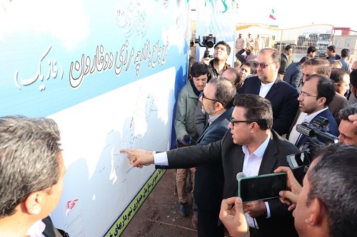 عملیات اجرایی فاز یک طرح جامع بازارچه مرزی دوغارون آغاز شد