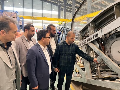 بازدید مسئولان سازمان همیاری از خطوط تولید گروه صنعتی بهران آسانبر
