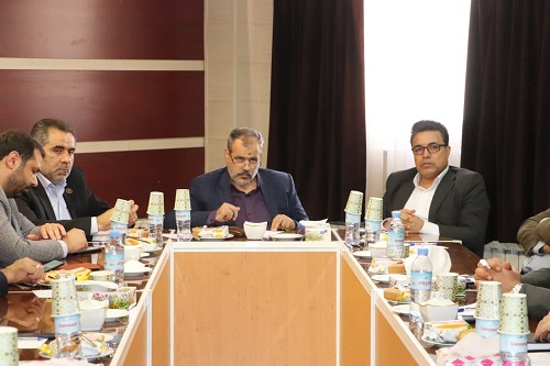 هم اندیشی مسئولان سازمان همیاری با معاون پیشگیری از وقوع جرم دادگستری خراسان رضوی