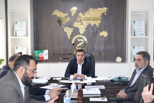 بررسی طرح ها و برنامه های موسسه صنعتی گوشت مشهد در جلسه هیات امنا