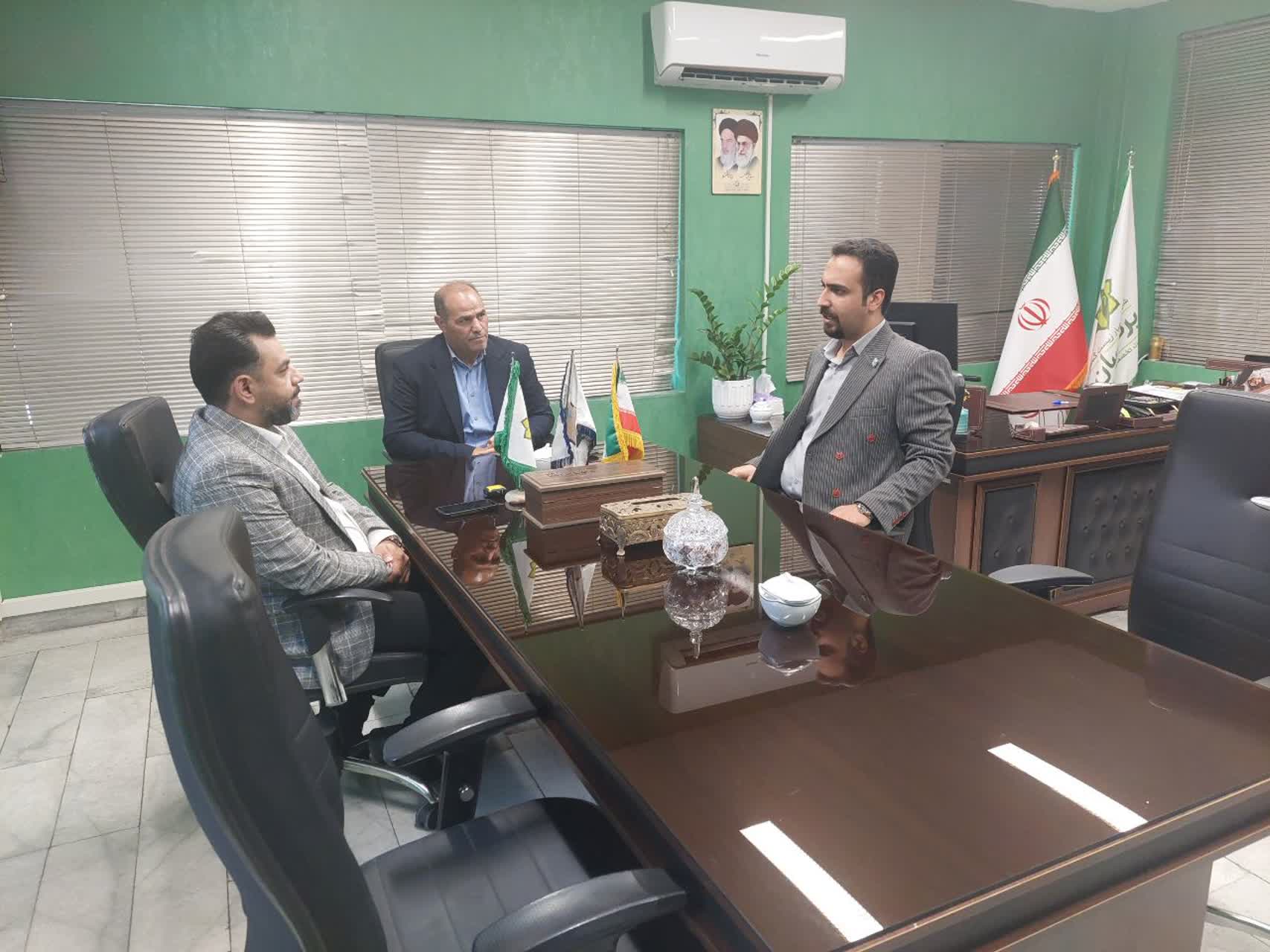 تفاهمات اولیه برای همکاری‌ همیار زیست گستر پردیسان و همیار سازه خاوران خراسان جنوبی 