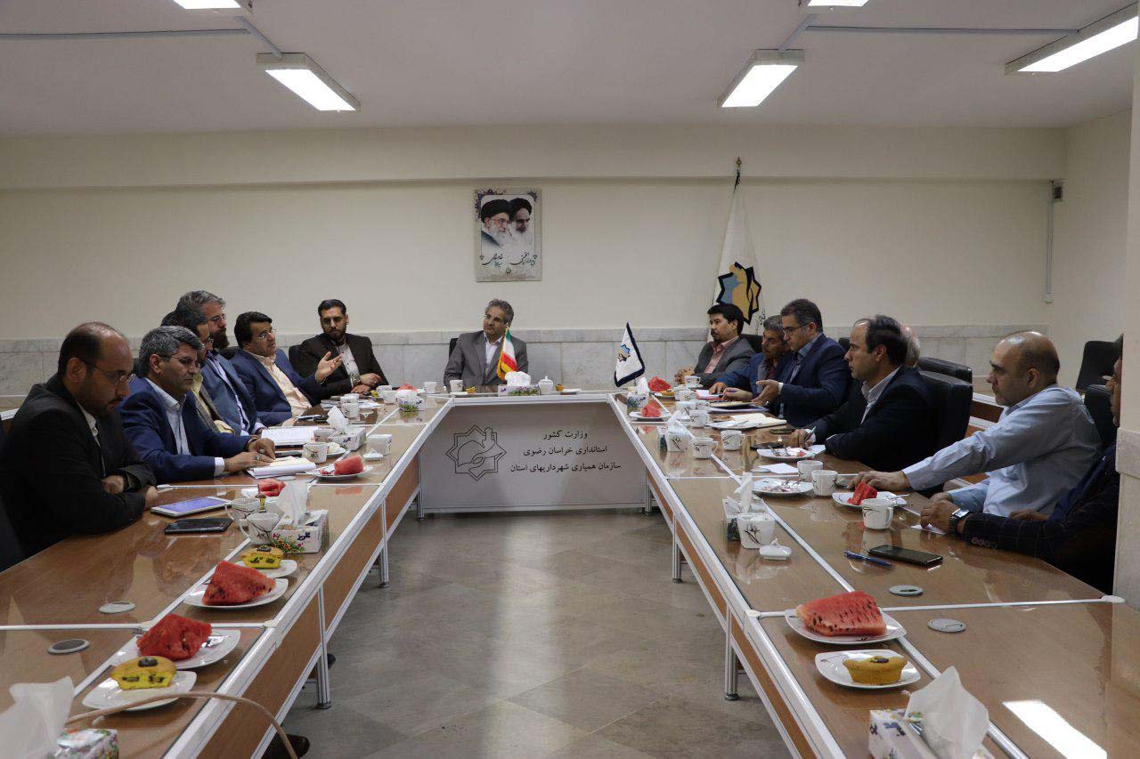 هم اندیشی نمایندگان سازمان همیاری با  شورای مشورتی شهرداران استان